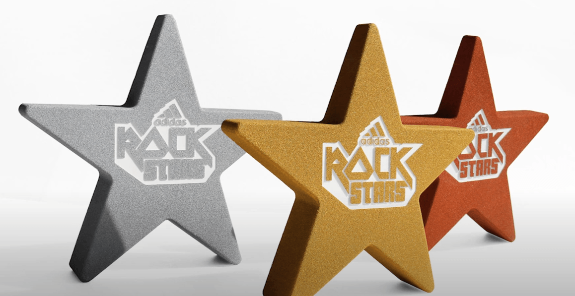 La realizzazione delle rockstar Adidas Max Climbing