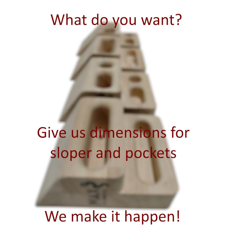 Build your own hangboard