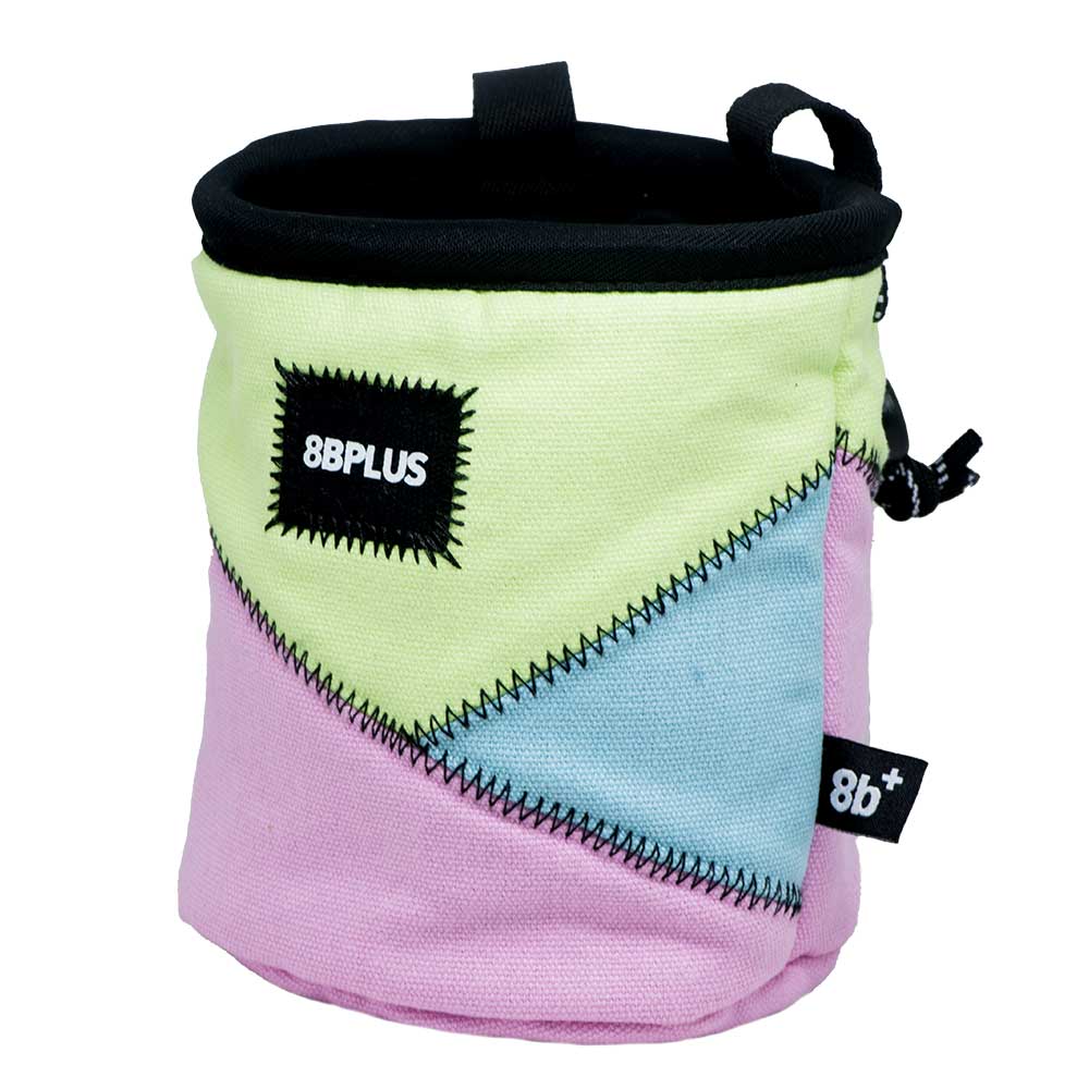 8B plus pro bag - bolsa de magnesio para escalada - rosa