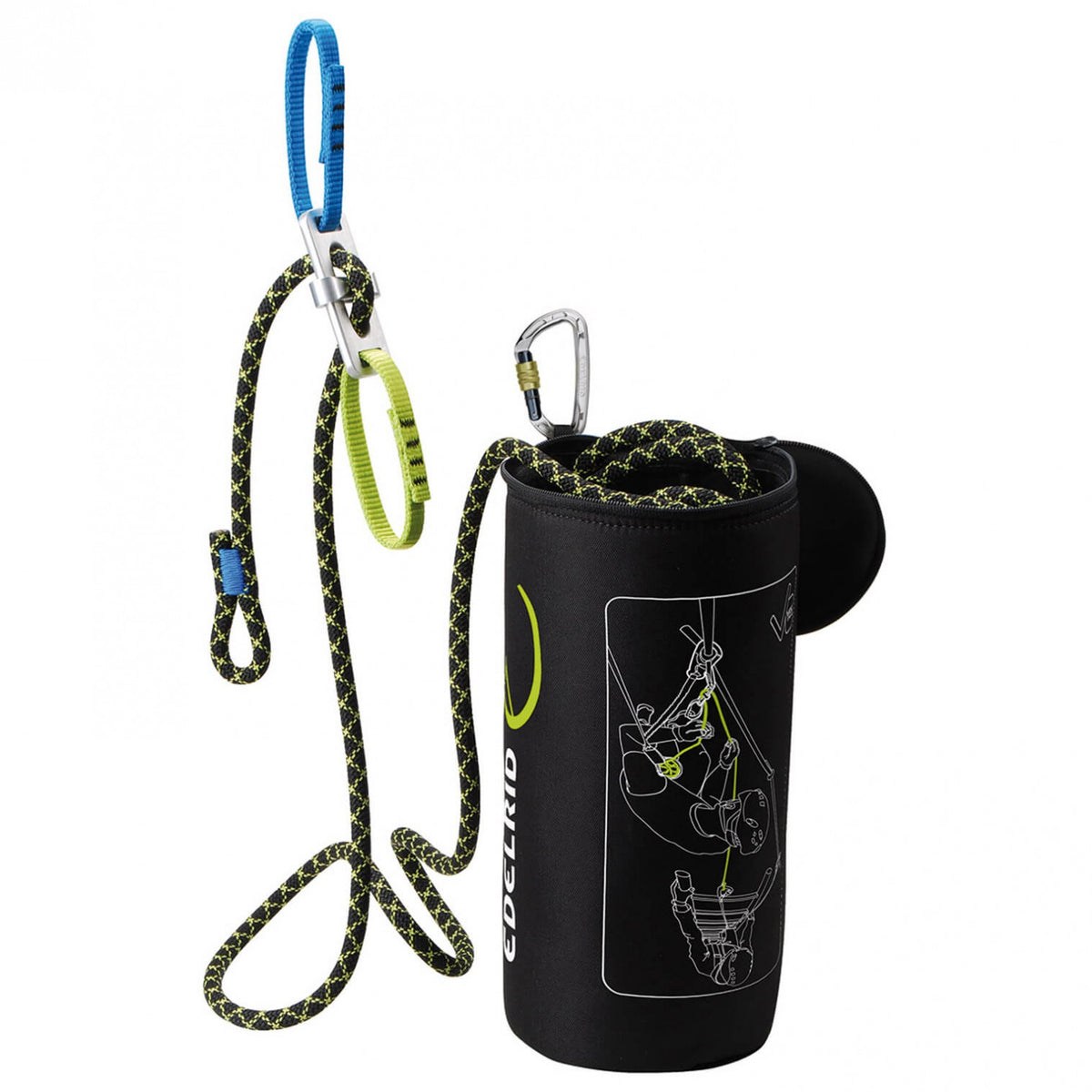Edelrid – Via Ferrata Belay Kit – Assisted Belay System
