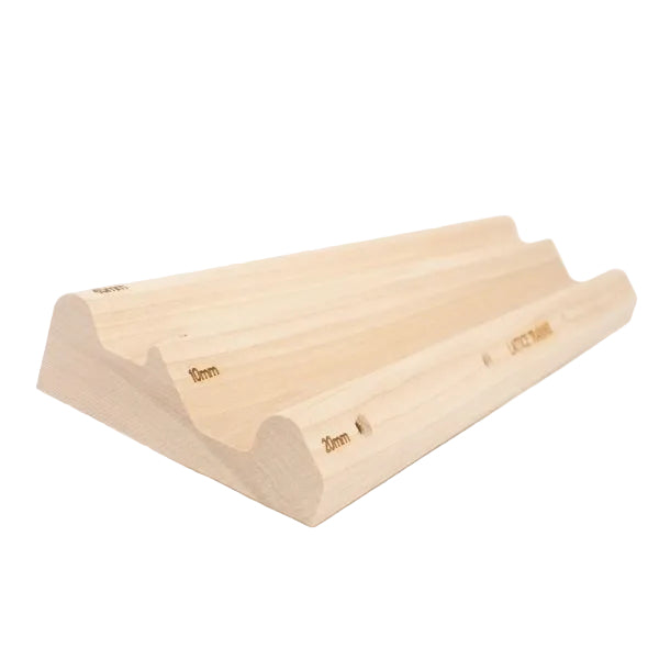 Lattice – Triple Rung – Wooden Hangboard for Finger Strength Training