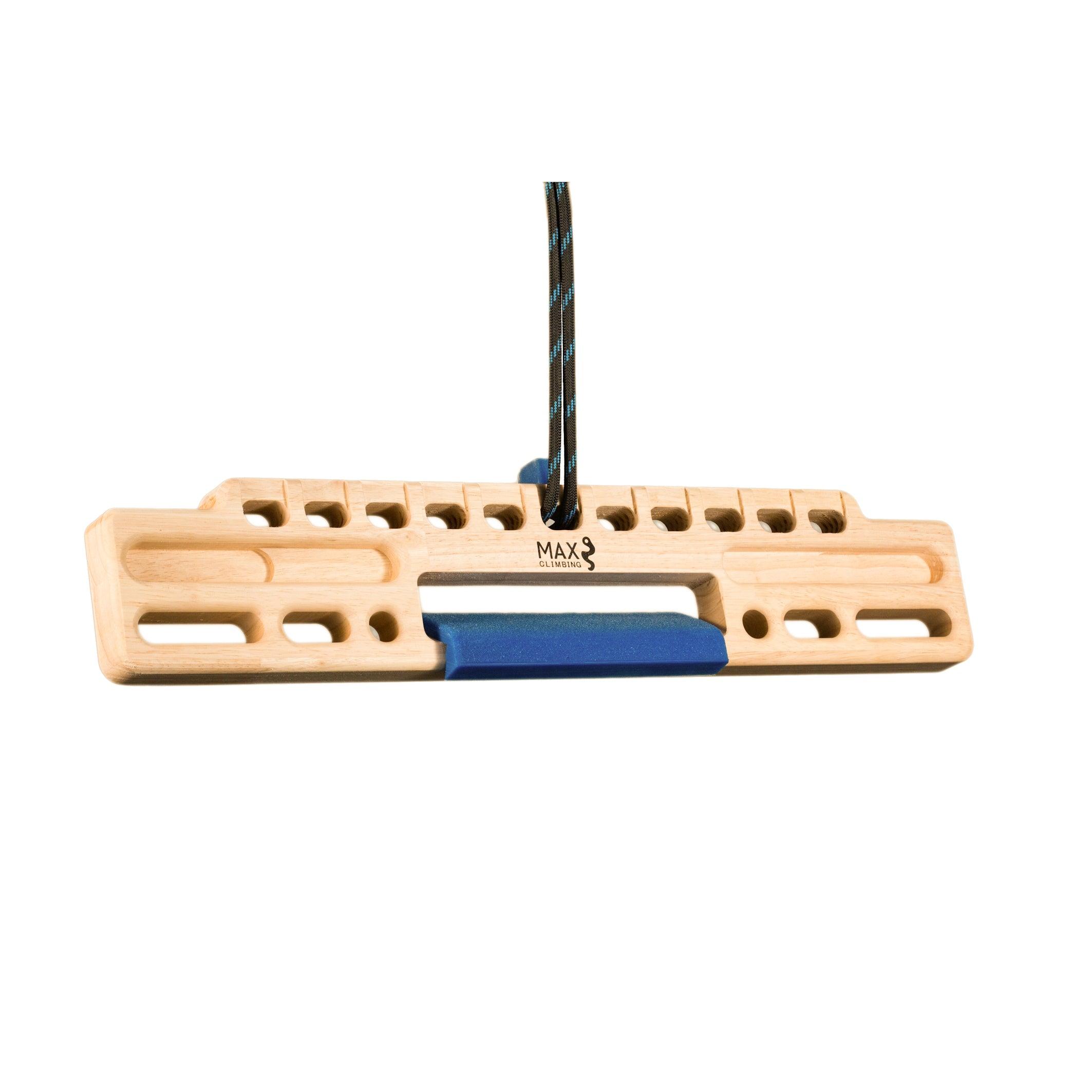 Hangboard In Legno Per Arrampicata - Trainer Per Dita E Presa, Attrezzo Per Fitness E Allenamento A Casa O All'Aperto