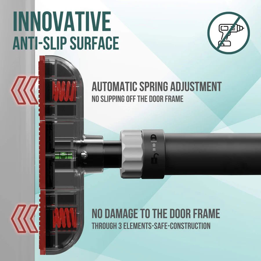Pullup & Dip - Telescopic Door Pull-up Bar