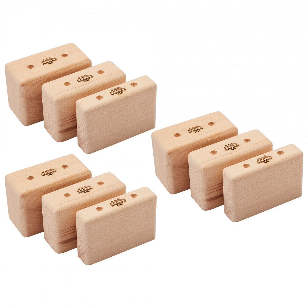 Workshop 1950 - Ceiling Pinches (set of 9), Grip Strength