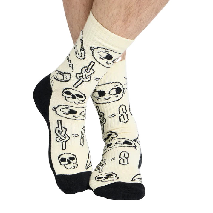 YY Vertical - Doodle Socks