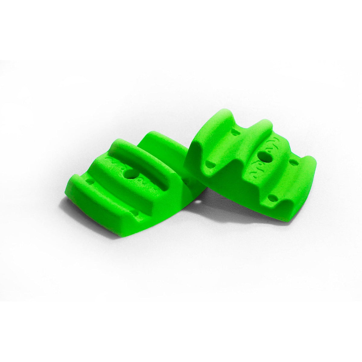 Crimpgimp es una herramienta de entrenamiento para entrenar engarces para escaladores - Max Climbing - verde fluo