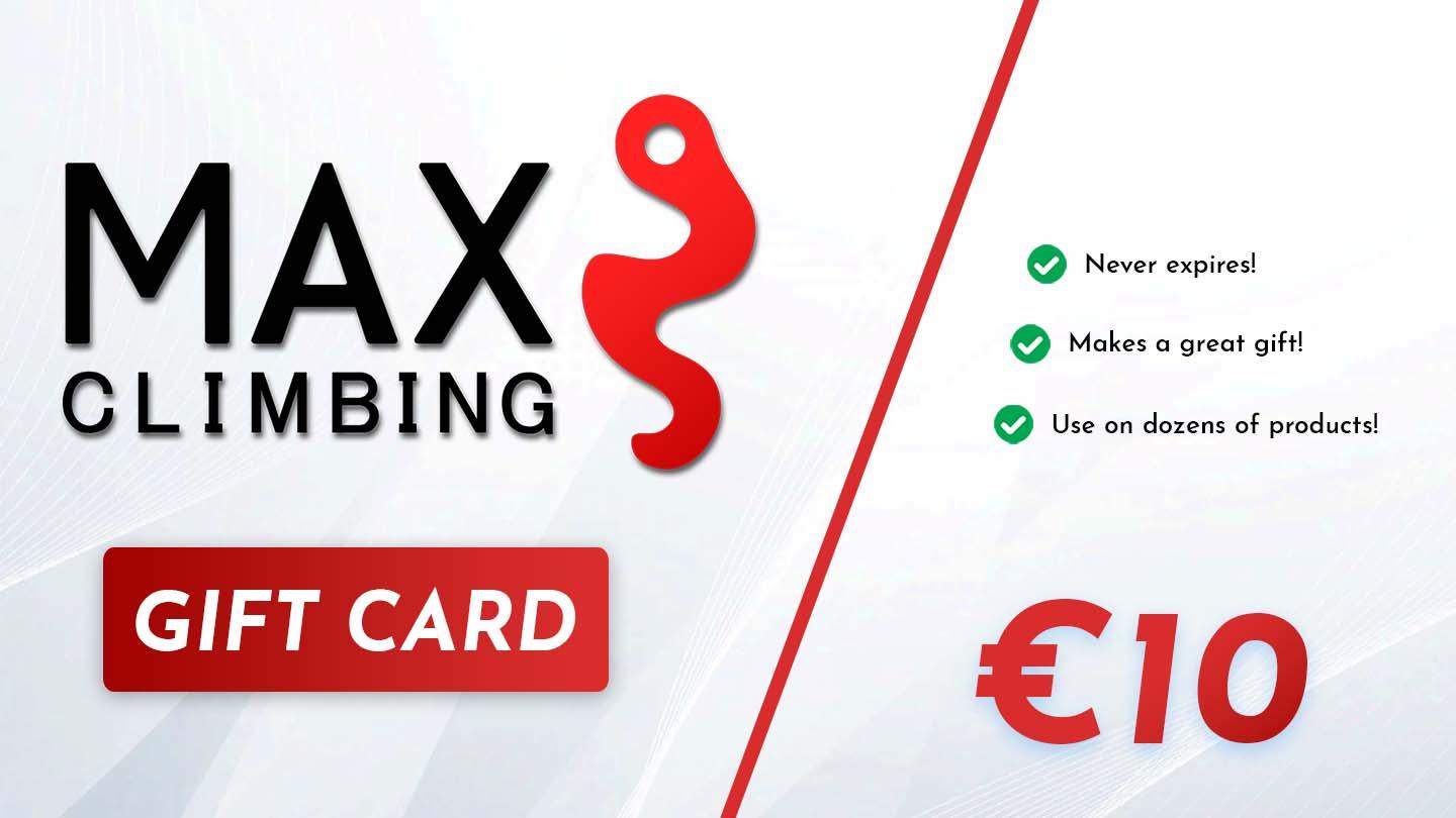 Max Climbing Gift Card - Max Climbing