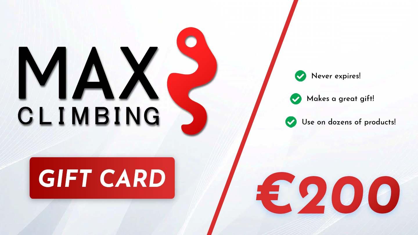Max Climbing Gift Card - Max Climbing