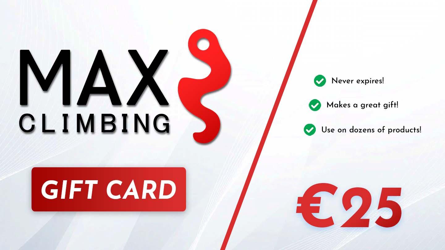 Max Climbing Gift Card - Max Climbing