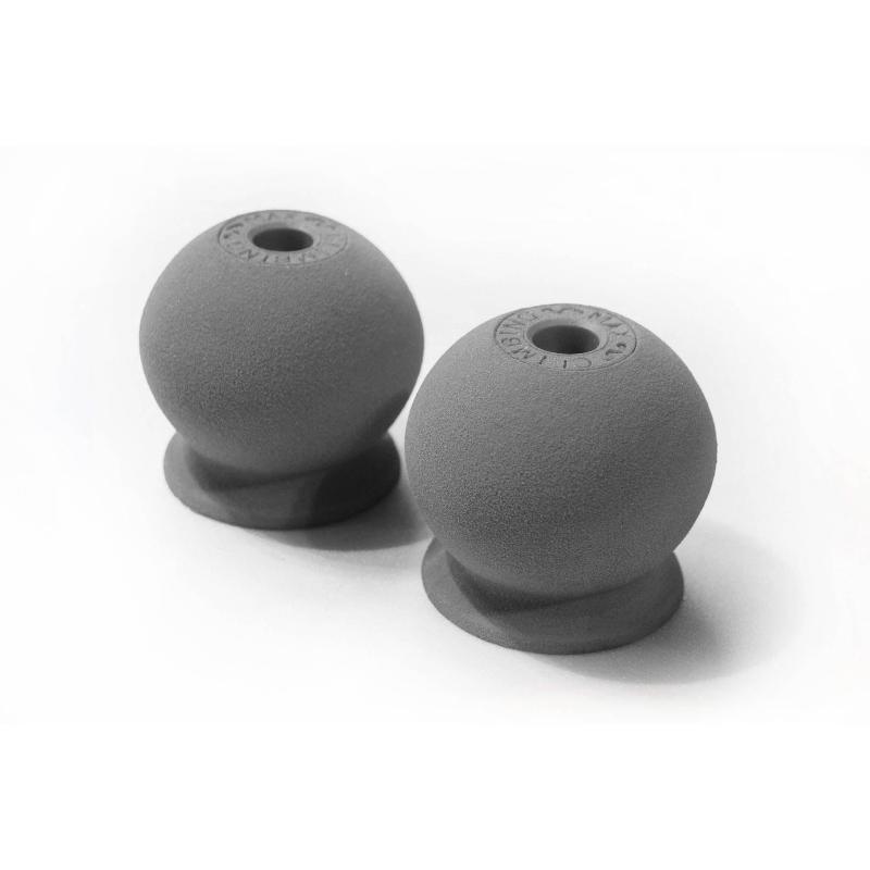 Orb - climbing or training hold - Max Climbing- grey