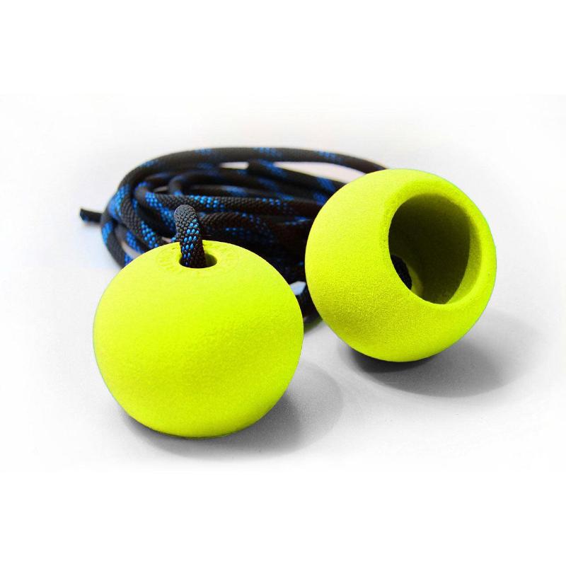 Rockblob - round hanging training hold - Max Climbing -  yellow