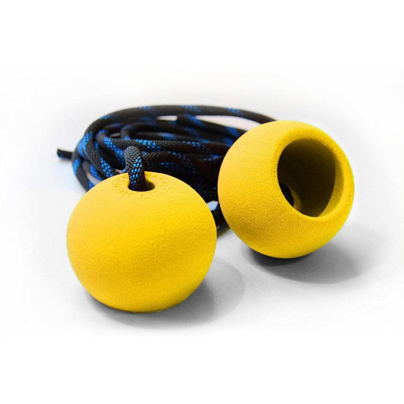 Rockblob - round hanging training hold - Max Climbing -  yellow