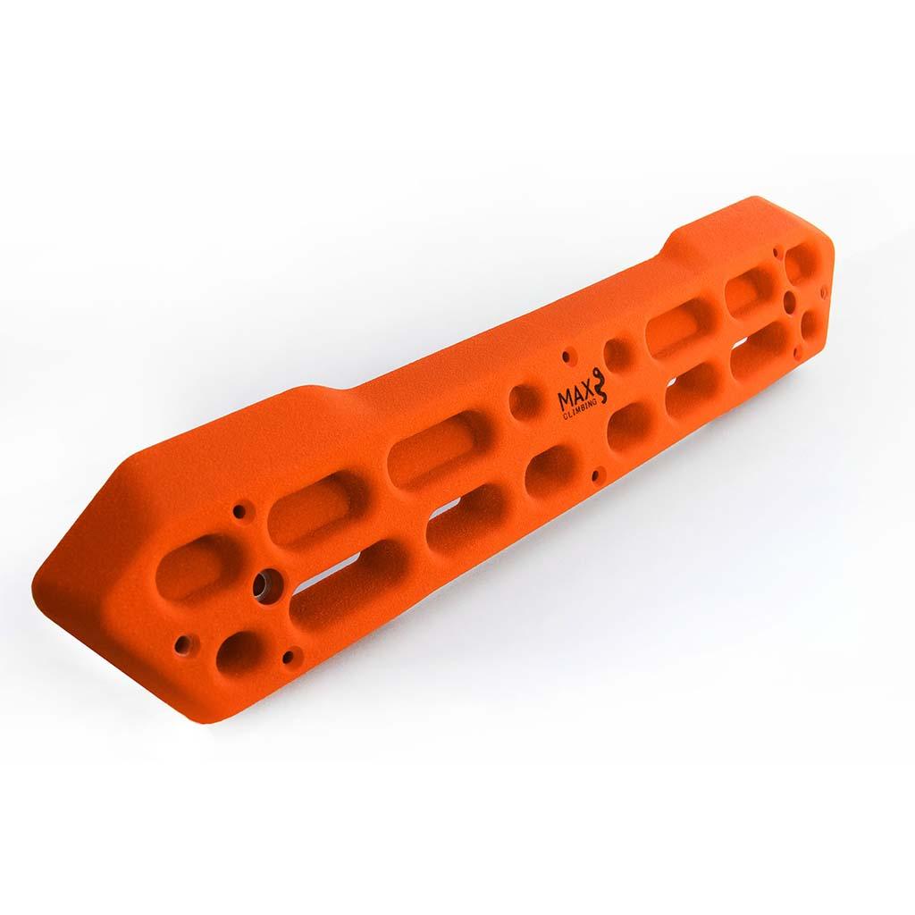 Hangboard de resina - Spinchboard solo - Max Climbing - naranja