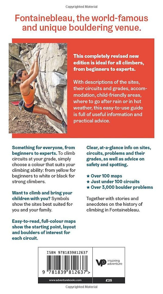 Fontainebleau Climbs  – The Finest Bouldering & Circuits Guidebook