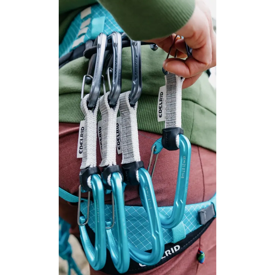 
                      
                        Edelrid Quickdraws Pure Wire 6 pack
                      
                    