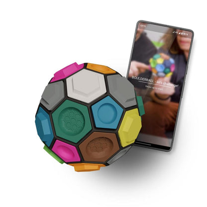 De Boulderball + mobiele applicatie