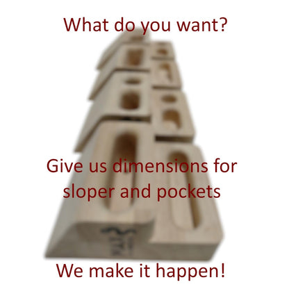 Build your own hangboard