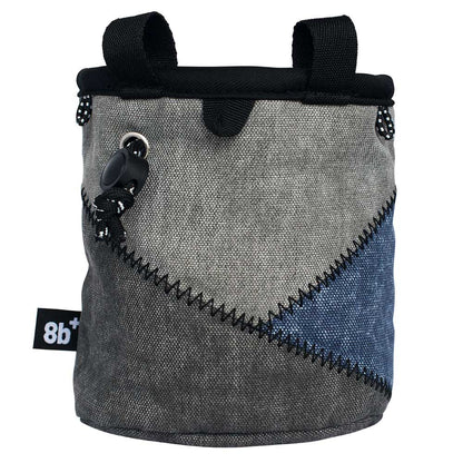 8B plus pro bag - sac à magnésie d'escalade - bleu