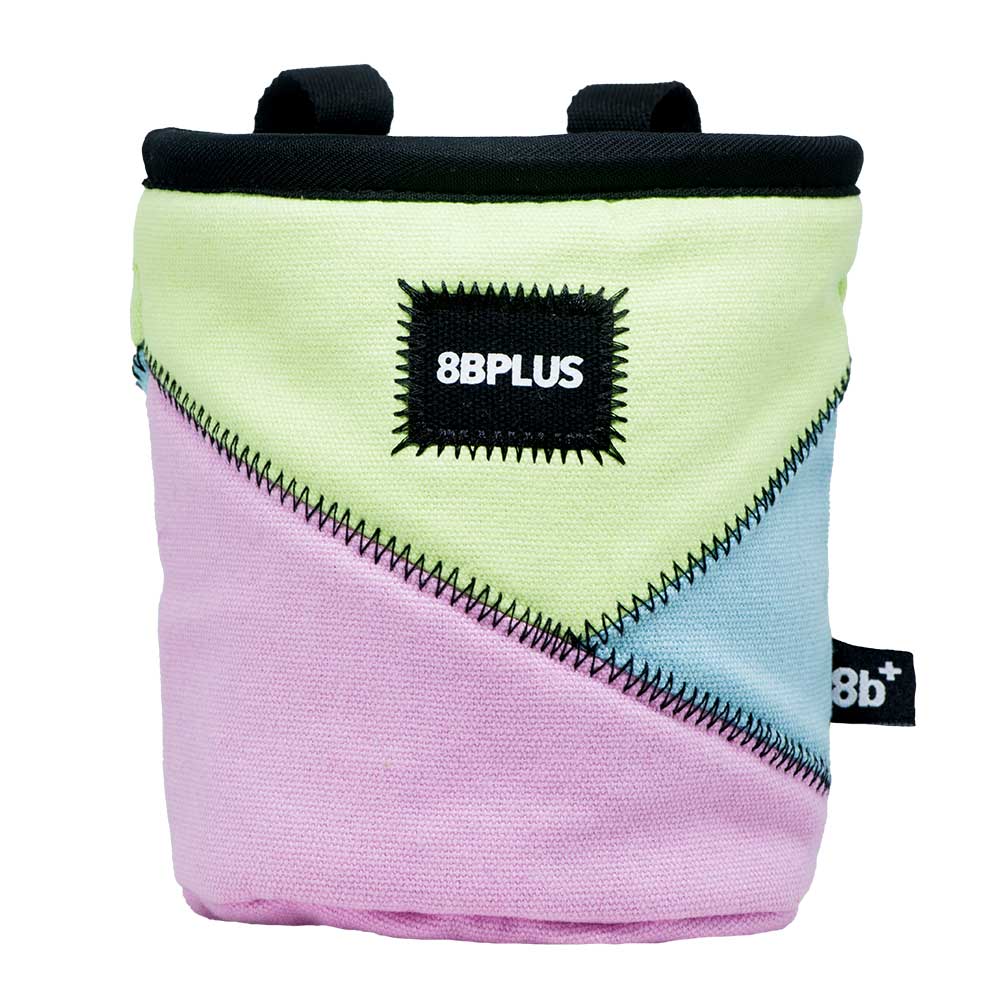 8B plus pro bag - bolsa de magnesio para escalada - rosa