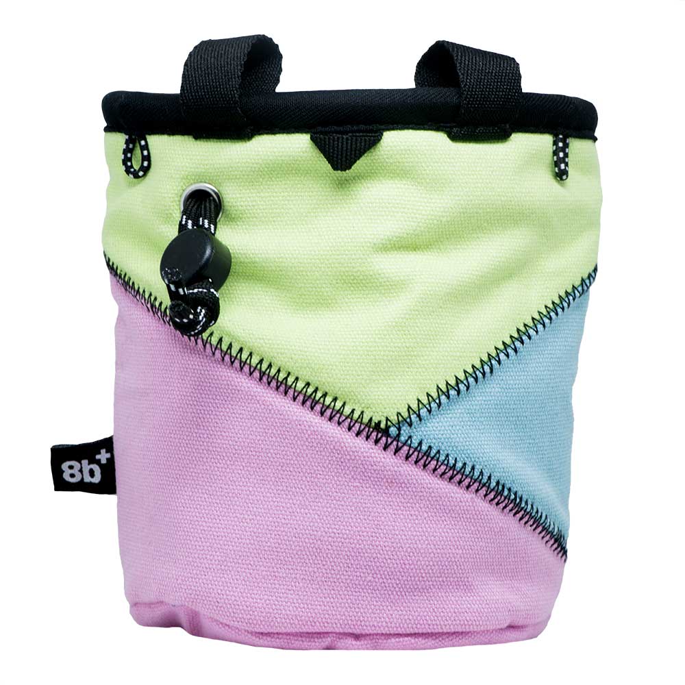 8B plus pro bag - bolsa de magnesio para escalada - rosa