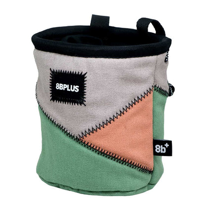 8B plus pro bag - klimkrijtzak - gewassen groen