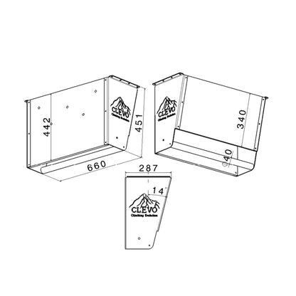 Clevo M — Ceiling Climbing Module