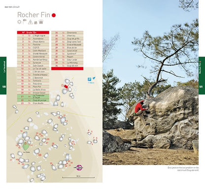 Fontainebleau Climbs – The Finest Bouldering & Circuits Guidebook