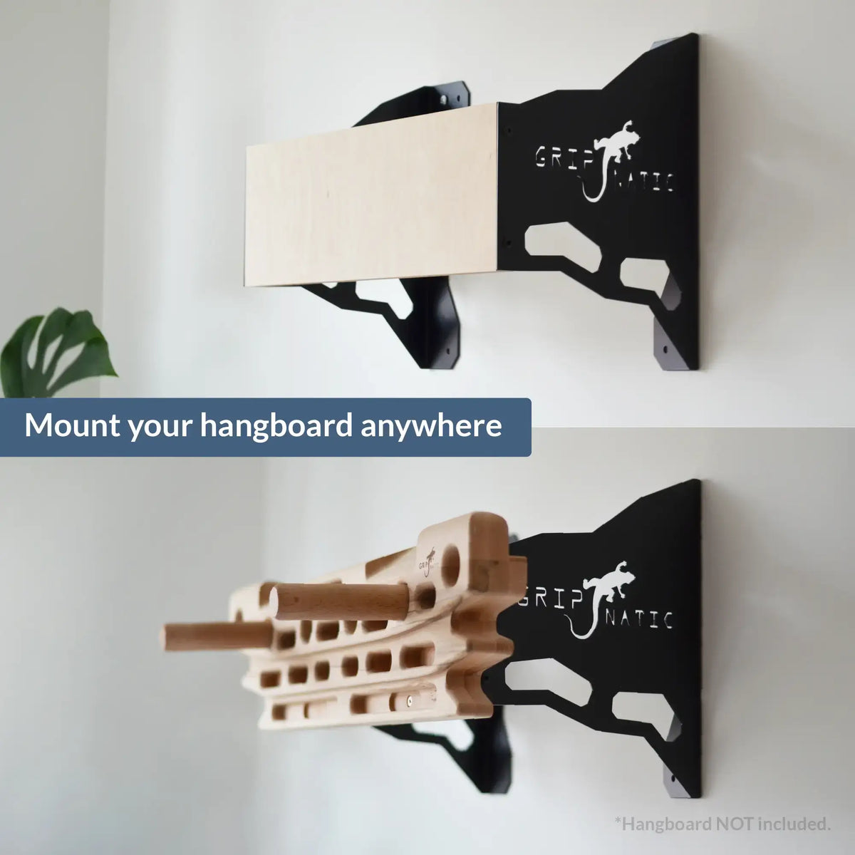 Gripnatic Edgeline Console Hangboard Mount (Wood / Metal)