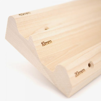 Lattice – Triple Rung – Wooden Hangboard for Finger Strength Training