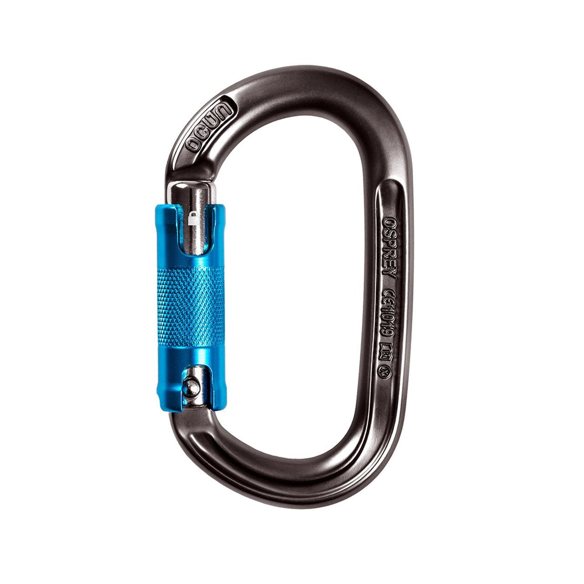 Ocún Osprey Triple Lock Carabiner – Oval, Triple-Action, 25 kN