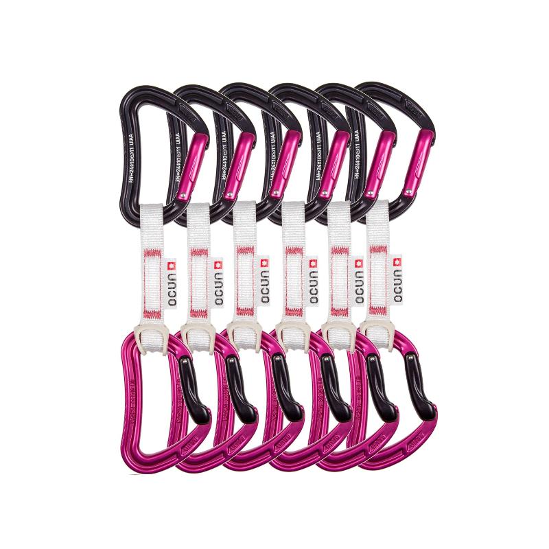 Ocun Raven QD BIO-Dyn 15mm 10 cm pack de 6 - Max Climbing