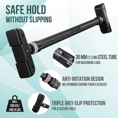 Pullup & Dip - Telescopic Door Pull-up Bar