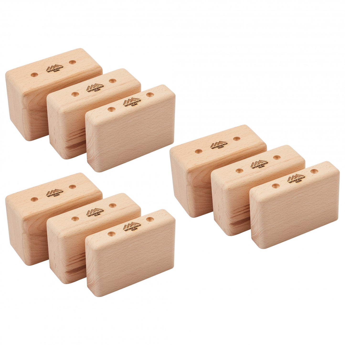 Workshop 1950 - Ceiling Pinches (set of 9), Grip Strength