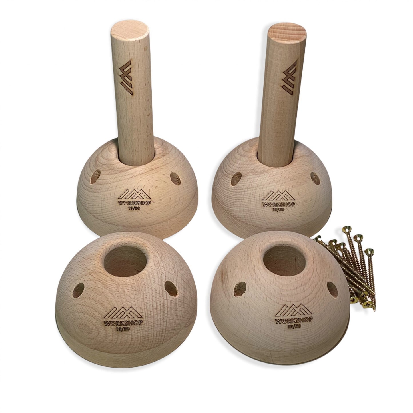 Workshop 1950 - Peg receiver ball set