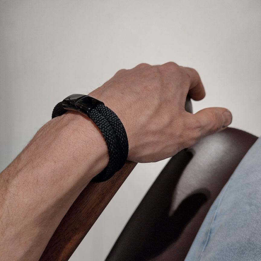 Rope Bracelet with Magnetic Lock