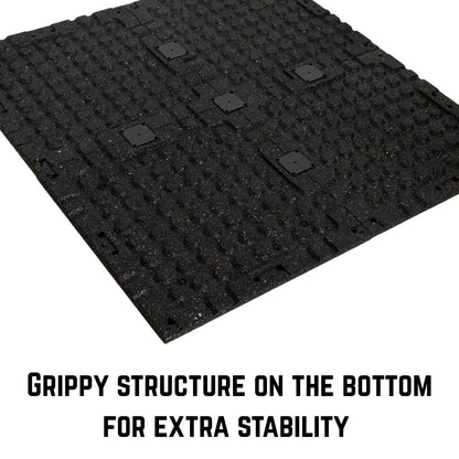 Golden Grip gym floor tiles underside