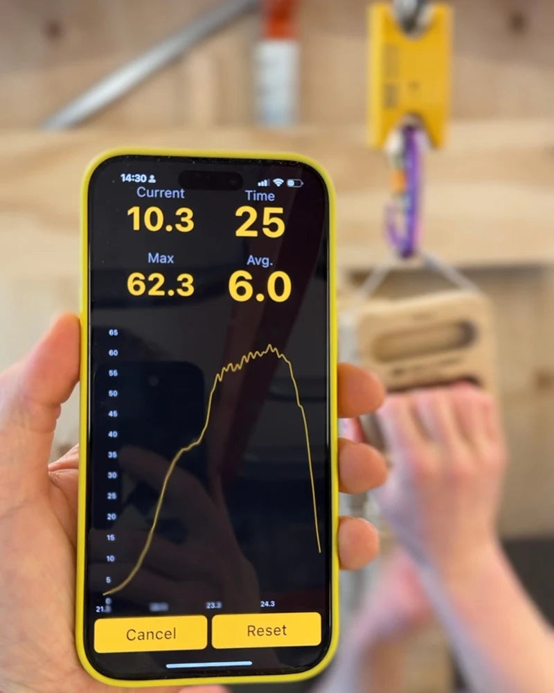 
                      
                        Tindeq Progressor 200 – Rechargeable Climbing Dynamometer
                      
                    
