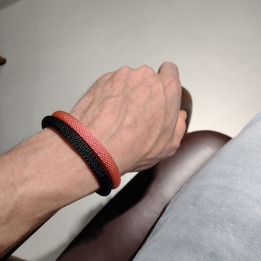 Rope Bracelet with Magnetic Lock