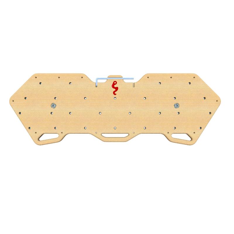 Soluzione di montaggio su Hangboard, Basewood Board - Max Climbing