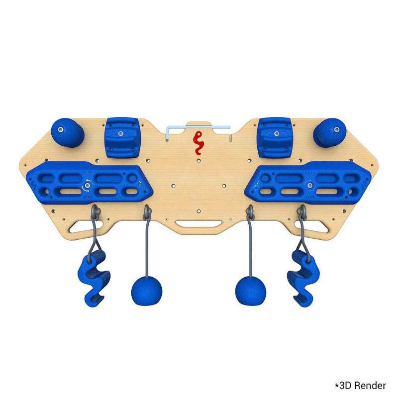 Basewood Full Combo - Max Climbing - Allenati a casa - blu