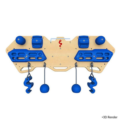 Basewood Full Combo - Max Climbing - Allenati a casa - blu