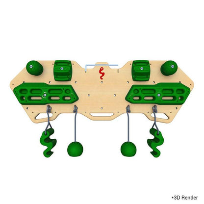 Basewood Full Combo - Max Climbing - Allenati a casa - verde