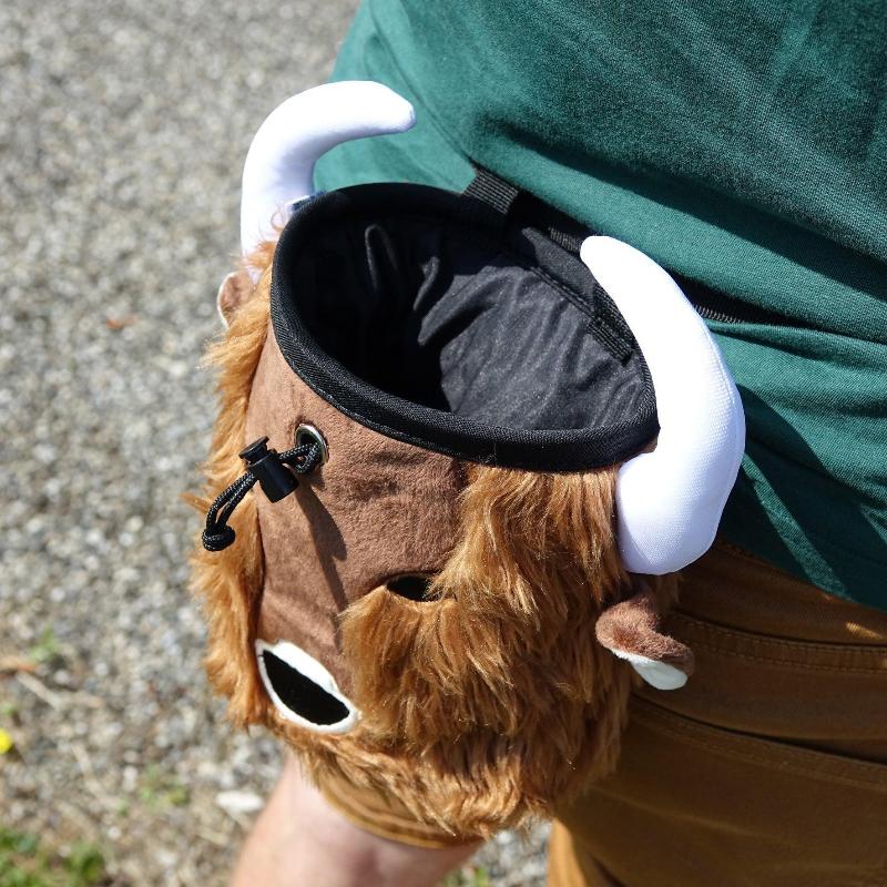 YY Vertical Chalkbag Bison – lustiger Chalkbag – Max Climbing