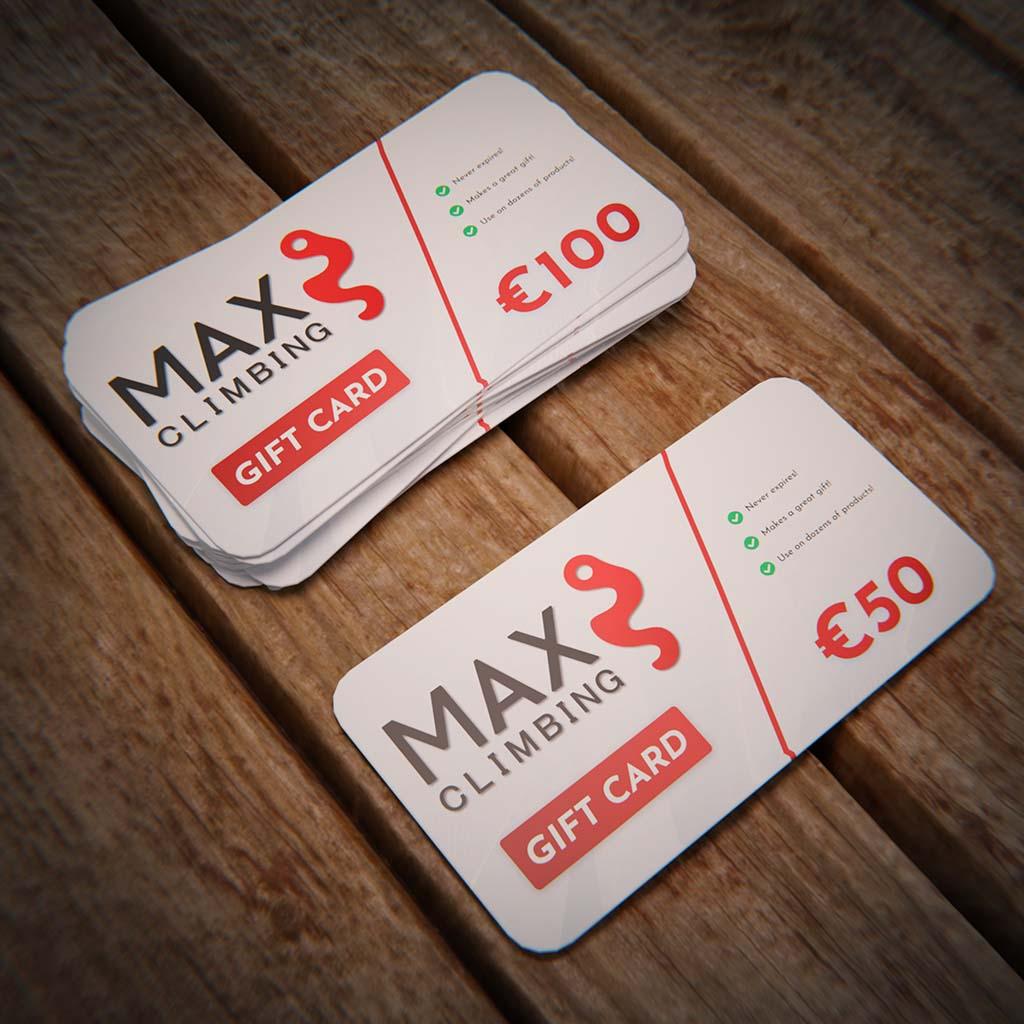 Tarjeta de regalo de Max Climbing - Max Climbing
