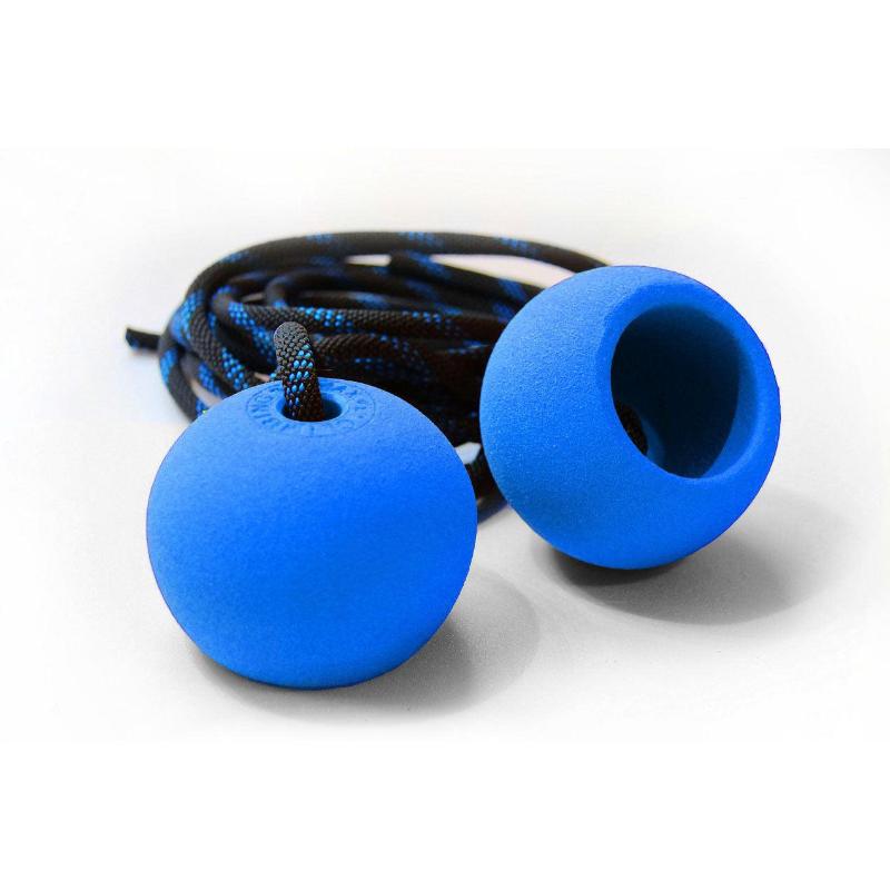 Rockblob - round hanging training hold - Max Climbing -  blue