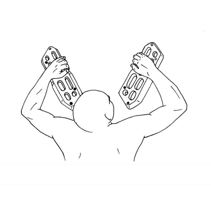 Spinchboard - hangboard double rotatif -Max Climbing -