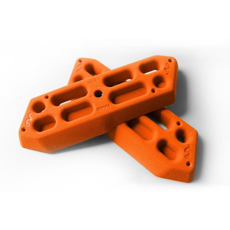 Spinchboard -  double rotatable hangboard -Max Climbing - orange