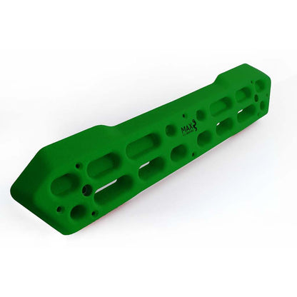 Hangboard aus Kunstharz – Spinchboard solo – Max Climbing – grün