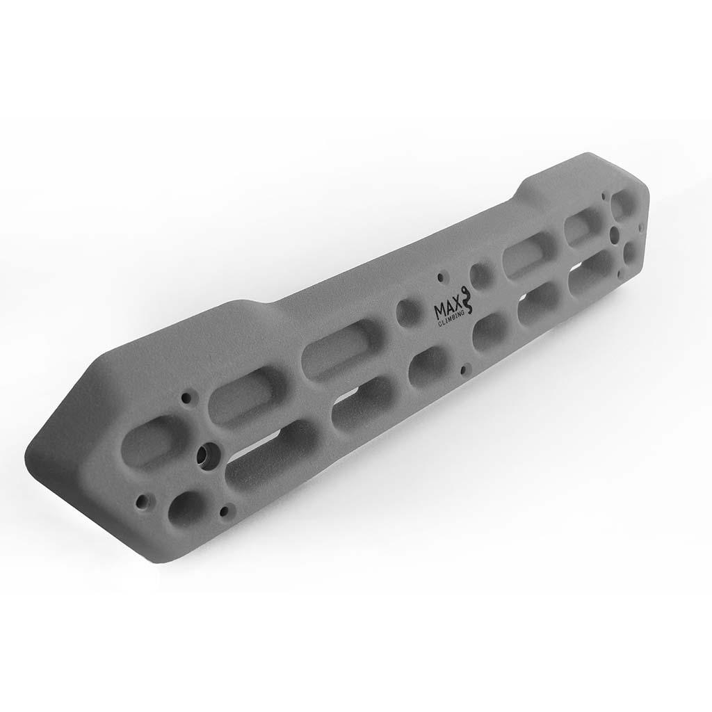 Hangboard aus Kunstharz – Spinchboard Solo – Max Climbing – Grau