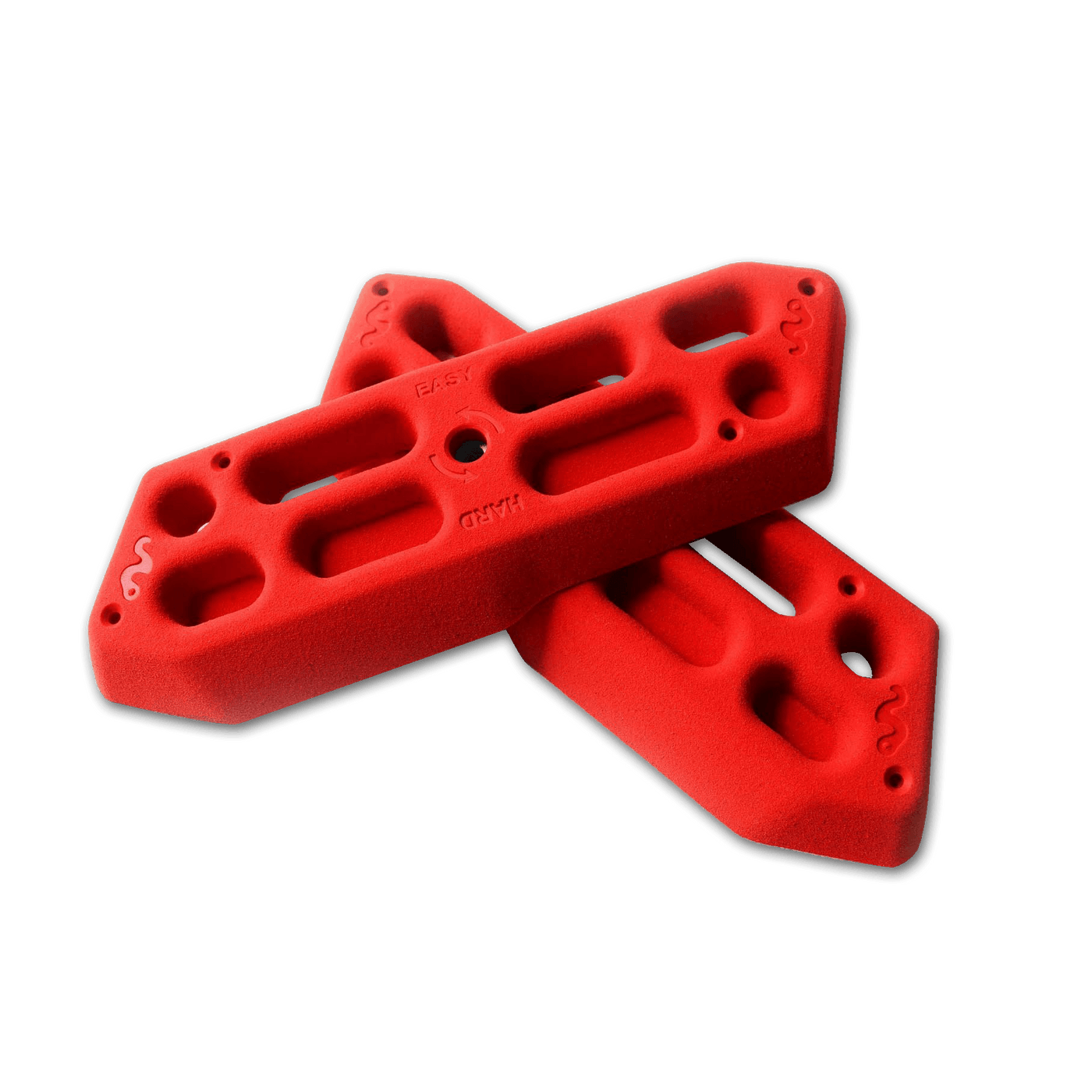 Spinchboard -  double rotatable hangboard -Max Climbing - red